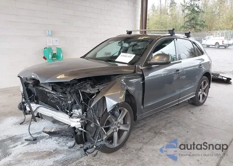 2014 Audi Q5 3.0T Premium Plus from USA, damaged, VIN WA1DGAFP1EA100854